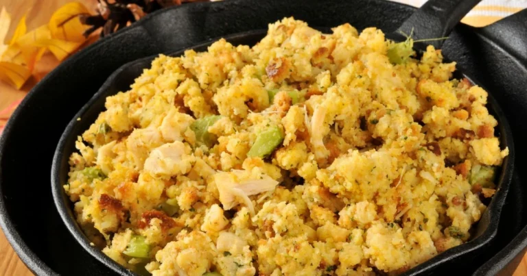 cornbread dressing with chicken