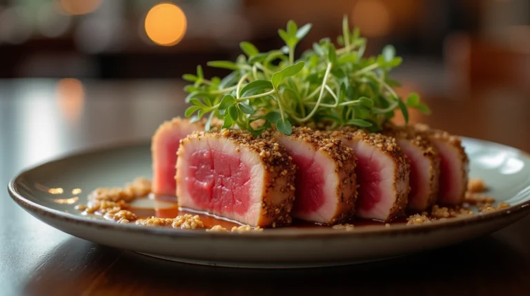 ahi tuna recipe -seared