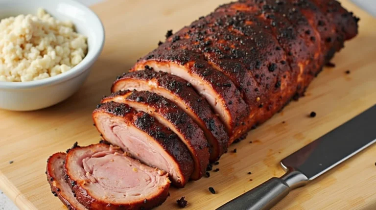 smoked pork loin recipe